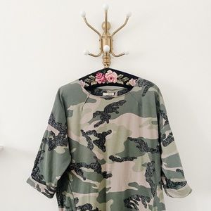 WI & CO Cotton Camouflage Dress